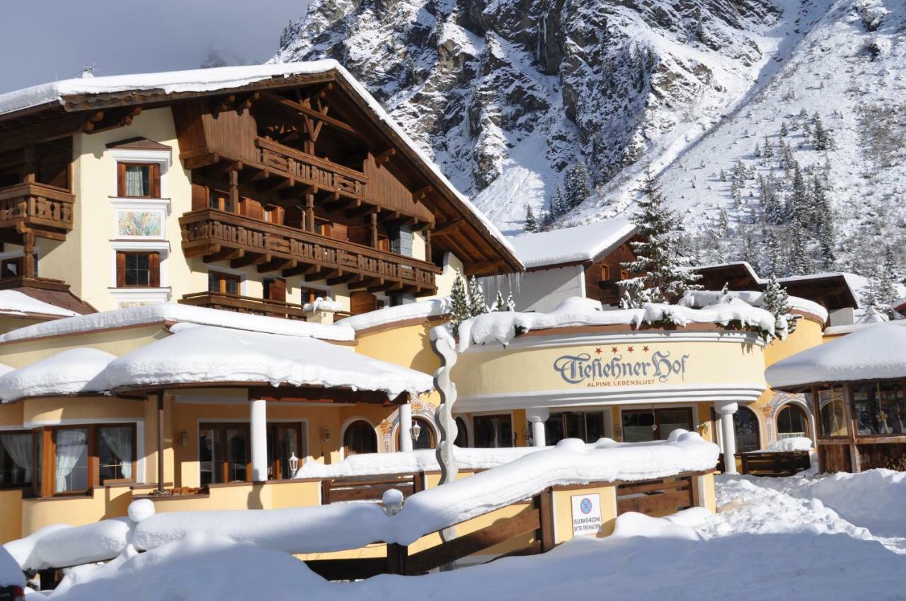 Tieflehner Hof Pitztalhaus Hotel Sankt Leonhard im Pitztal Dış mekan fotoğraf